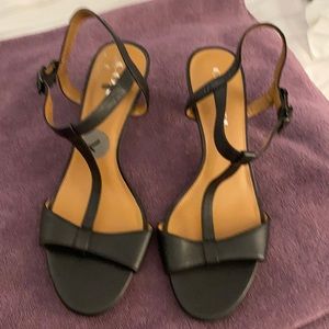 Coach heels size 7  black color